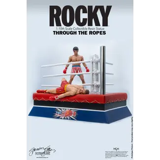 Slystalloneshop Rocky über Drago durch die Seile 1/10 Statue 26 cm