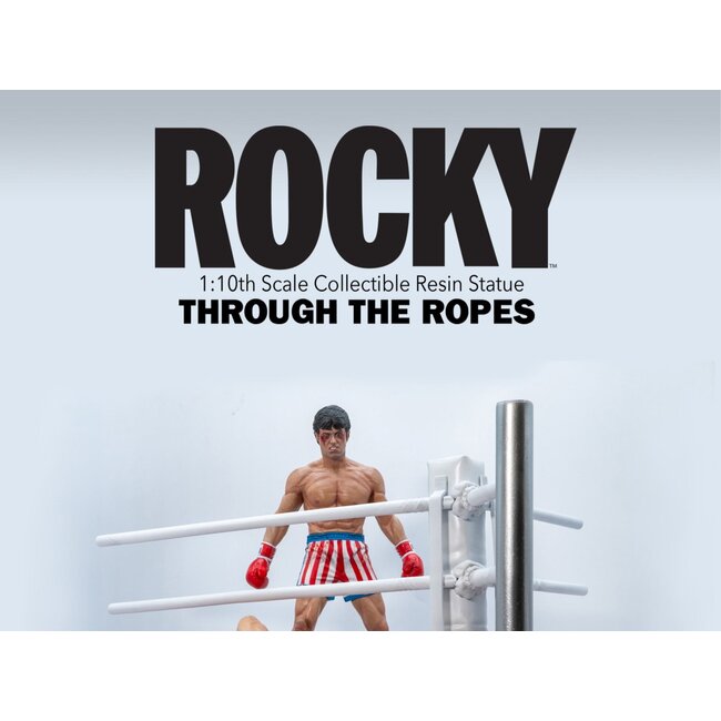 Rocky Over Drago Through The Ropes 1/10 Statue 26 cm