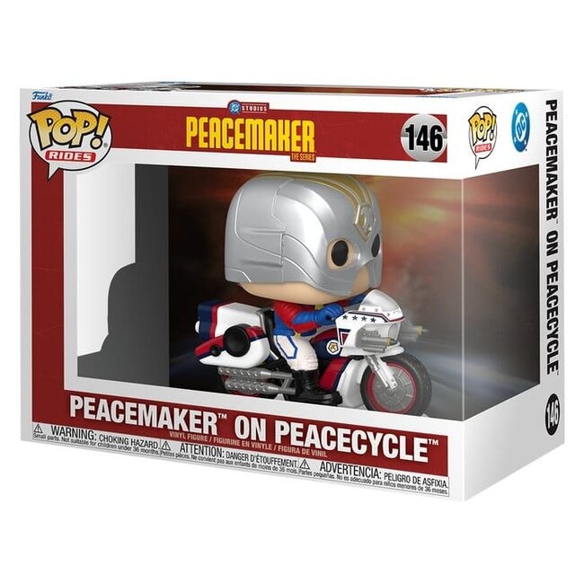 Peacemaker POP! Rides Vinyl Figuur Peacemaker Dubbelganger 15 cm