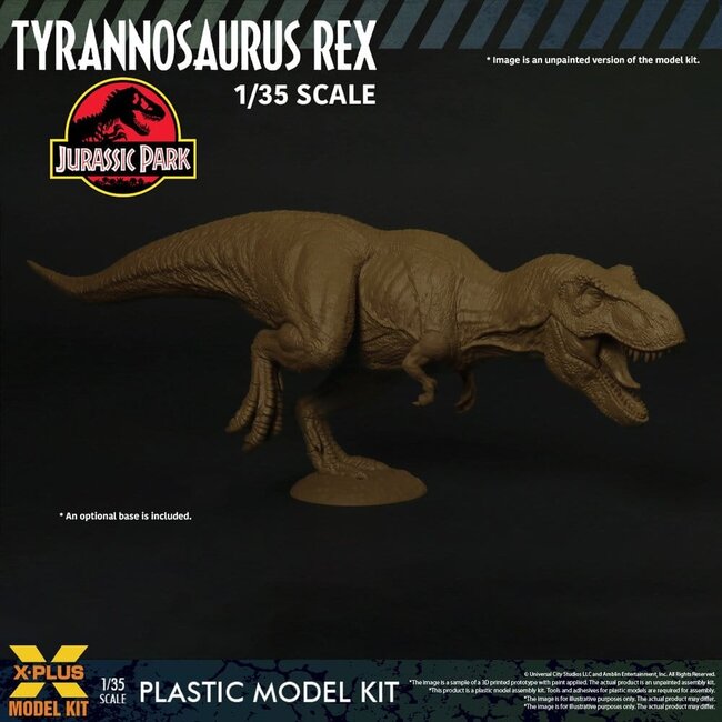 Jurassic Park Plastikmodellbausatz 1/35 Tyrannosaurus Rex 42 cm