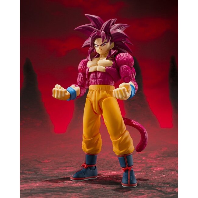Dragon Ball S.H. Figuarts Action Figure Super Saiyan 4 Son Goku -Daima- 15 cm
