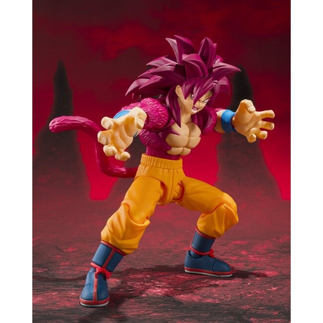 Dragon Ball S.H. Figuarts Action Figure Super Saiyan 4 Son Goku -Daima- 15 cm