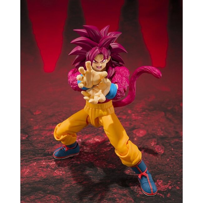 Dragon Ball S.H. Figuarts Action Figure Super Saiyan 4 Son Goku -Daima- 15 cm