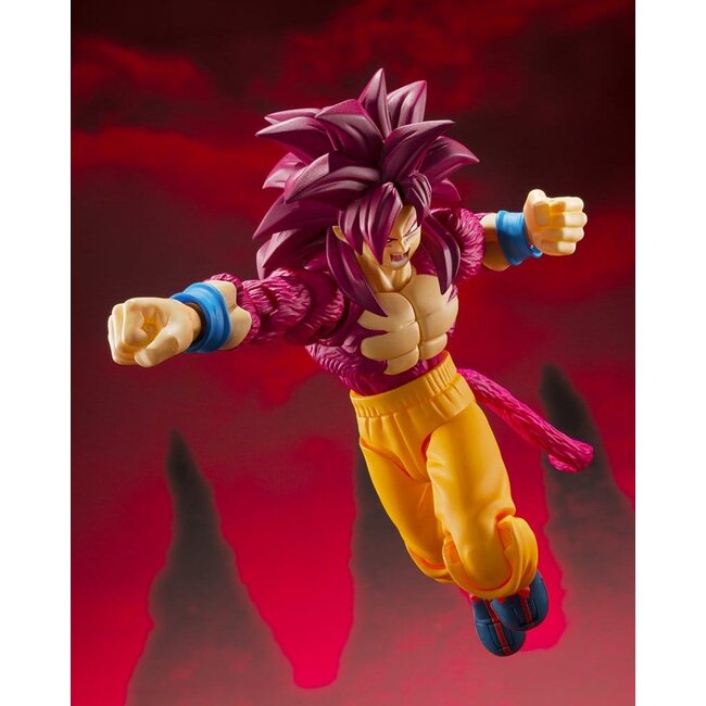 Dragon Ball SH Figuarts Actionfigur Super Saiyan 4 Son Goku -Daima- 15 cm
