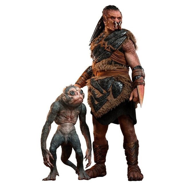 Hot Toys Predator: Badlands Movie Masterpiece Actionfiguren 2er-Pack 1/6 Dek (Knochenbison-Rüstung) und Bud 31 cm