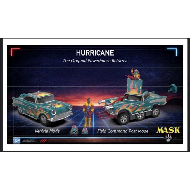 M.A.S.K. Wave 2 Vehicle Hurricane