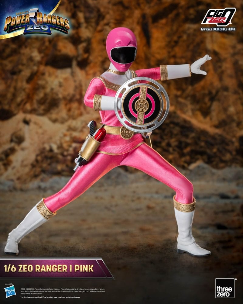 Power Rangers Figzero Power Rangers Zeo FigZero Action Figure 1/6 Ranger I Pink 30 cm - The ...