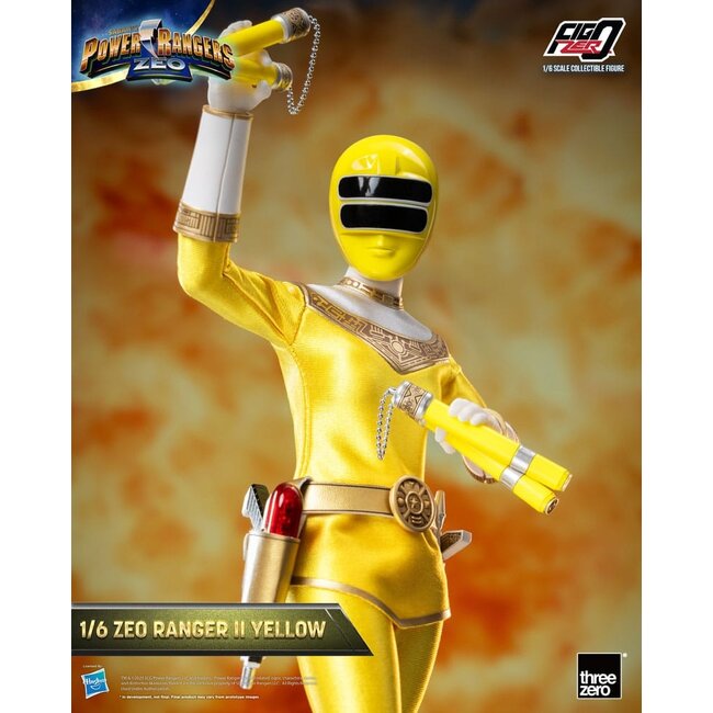 Power Rangers Zeo FigZero Actionfigur 1/6 Ranger II Gelb 30 cm