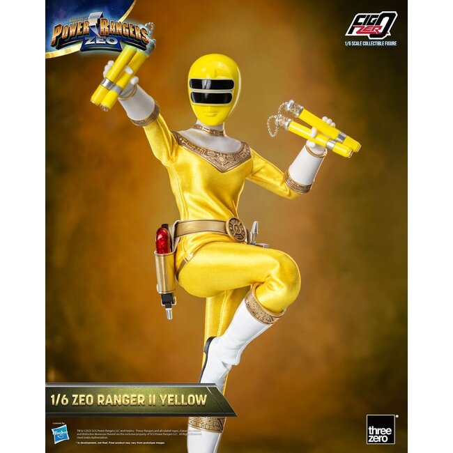 Power Rangers Zeo FigZero Actionfigur 1/6 Ranger II Gelb 30 cm