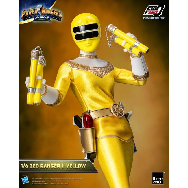 Power Rangers Zeo FigZero Action Figure 1/6 Ranger II Yellow 30 cm