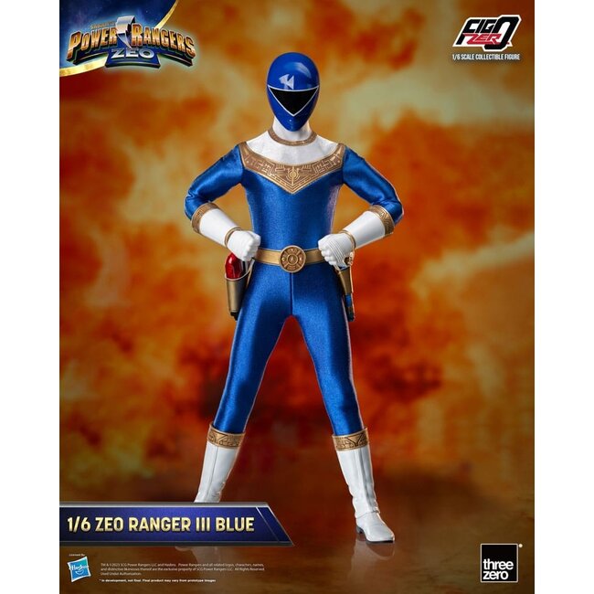 Power Rangers Zeo FigZero Actionfigur 1/6 Ranger III Blau 30 cm