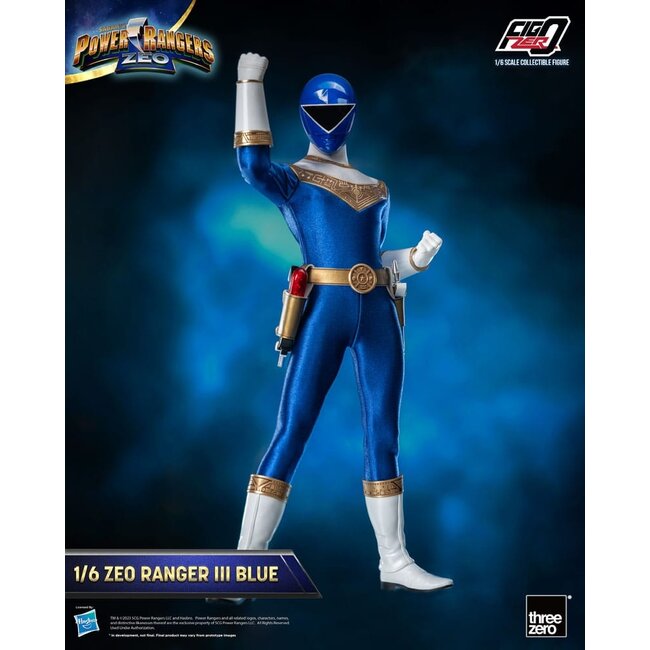 Power Rangers Zeo FigZero Action Figure 1/6 Ranger III Blue 30 cm