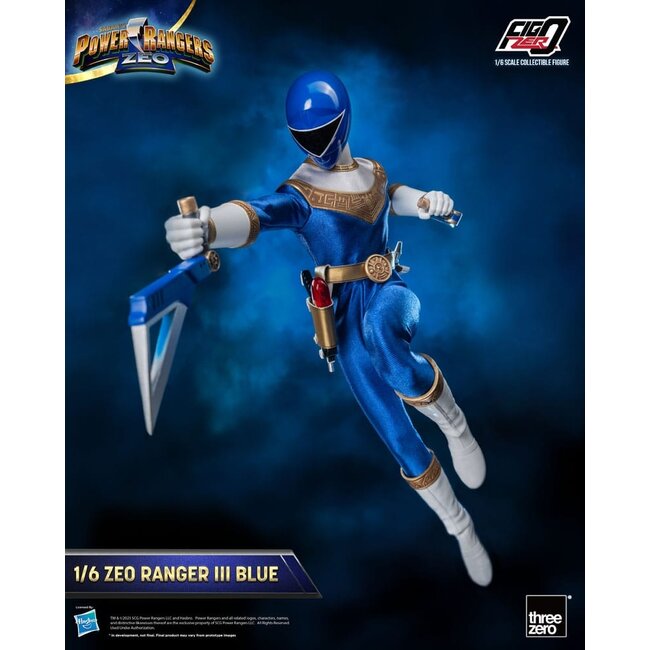 Power Rangers Zeo FigZero Actionfigur 1/6 Ranger III Blau 30 cm