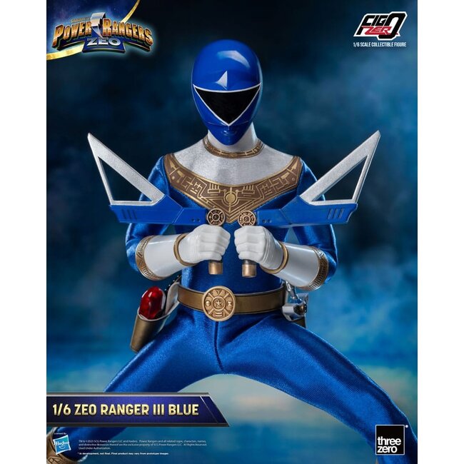 Power Rangers Zeo FigZero Actionfigur 1/6 Ranger III Blau 30 cm