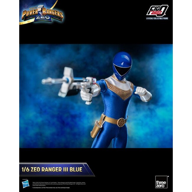 Power Rangers Zeo FigZero Actionfigur 1/6 Ranger III Blau 30 cm