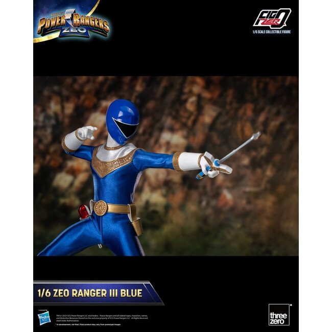 Power Rangers Zeo FigZero Actionfigur 1/6 Ranger III Blau 30 cm