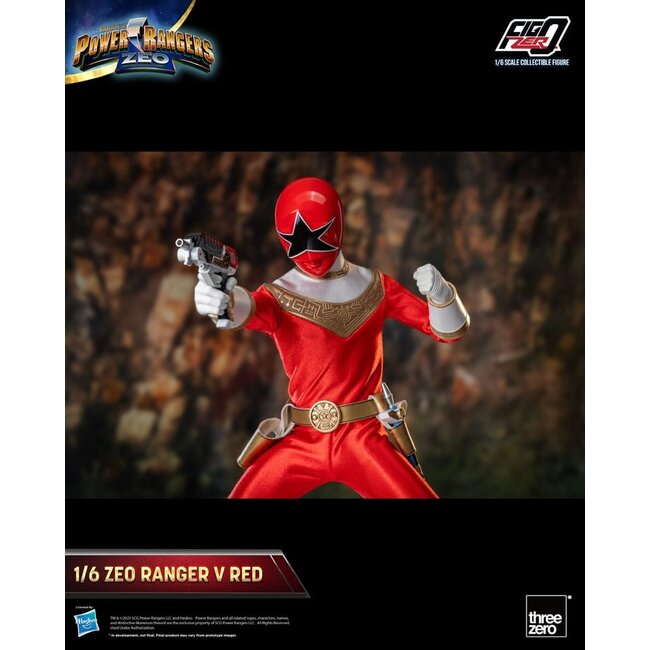 Power Rangers Zeo FigZero Action Figure 1/6 Ranger V Red 30 cm