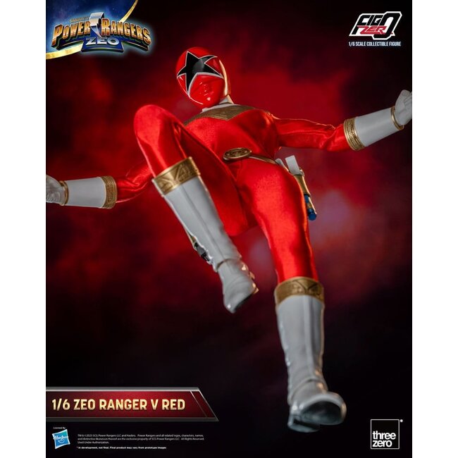 Power Rangers Zeo FigZero Action Figure 1/6 Ranger V Red 30 cm