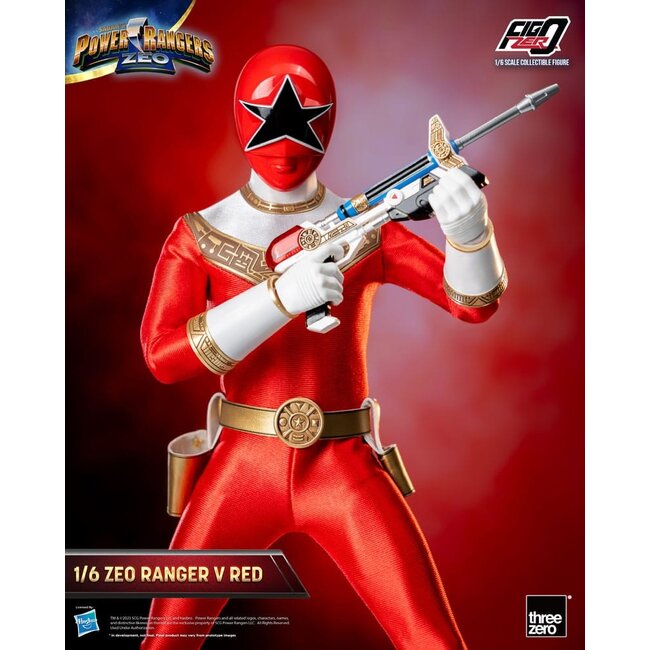 Power Rangers Zeo FigZero Action Figure 1/6 Ranger V Red 30 cm
