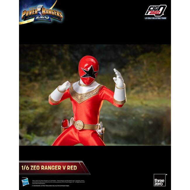 Power Rangers Zeo FigZero Actionfigur 1/6 Ranger V Rot 30 cm