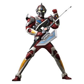 ThreeZero Gridman der Hyperagent FigZero Actionfigur Gridman (Tokusatsu-Farbversion) 30 cm