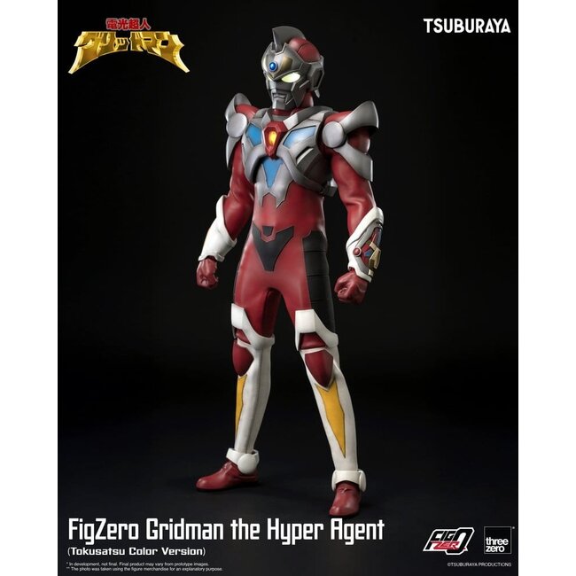 Gridman der Hyperagent FigZero Actionfigur Gridman (Tokusatsu-Farbversion) 30 cm