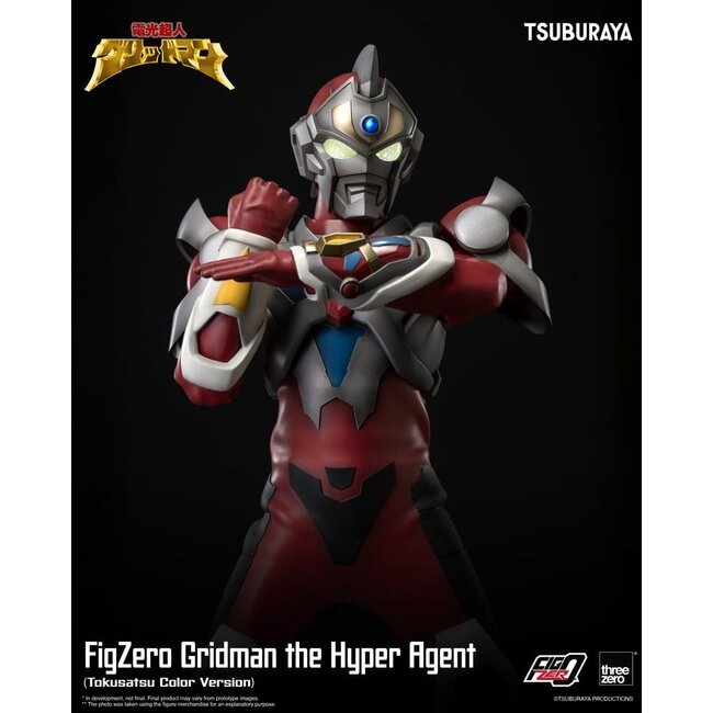 Gridman der Hyperagent FigZero Actionfigur Gridman (Tokusatsu-Farbversion) 30 cm