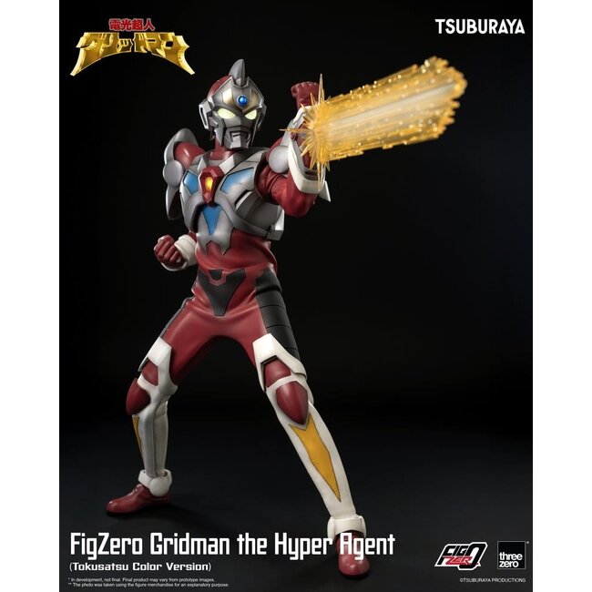 Gridman der Hyperagent FigZero Actionfigur Gridman (Tokusatsu-Farbversion) 30 cm
