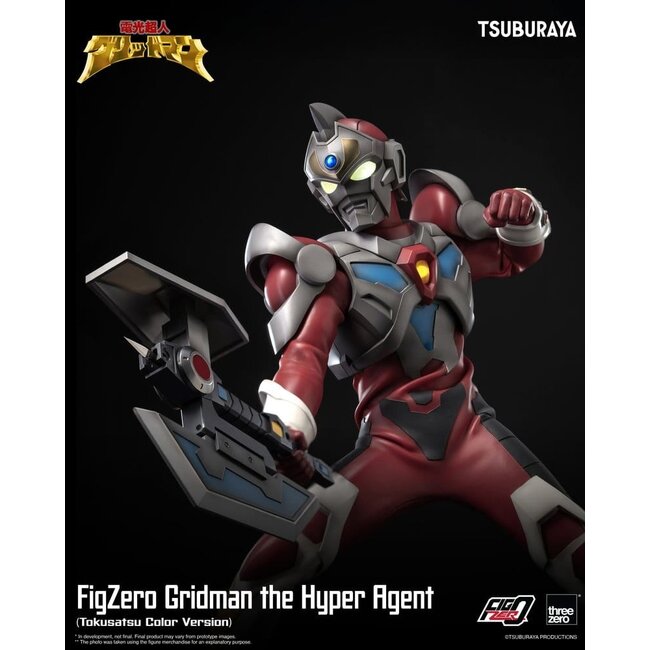 Gridman der Hyperagent FigZero Actionfigur Gridman (Tokusatsu-Farbversion) 30 cm
