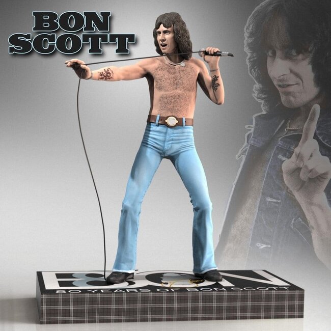 Knucklebonz AC/DC Rock Iconz Figure Bon Scott III 22 cm