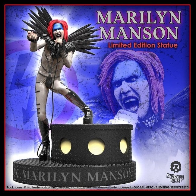 Knucklebonz Marilyn Manson Rock Iconz Statuette Marilyn Manson II 24 cm