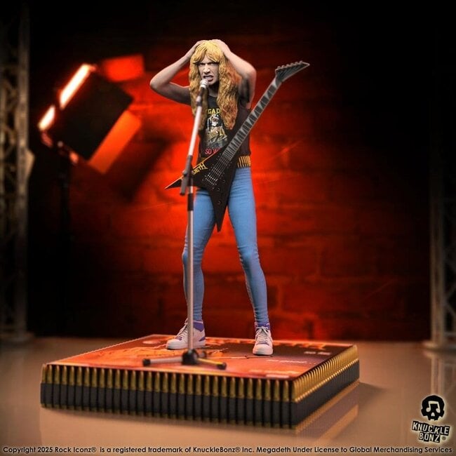 Megadeth Rock Iconz Statue Dave Mustaine II 22 cm