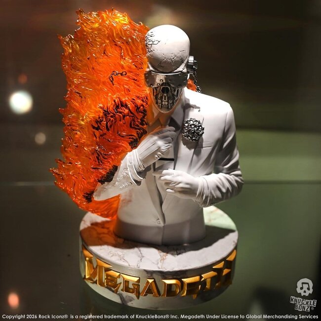Megadeth 3D-Vinylstatue, letztes Studioalbum, 15 cm