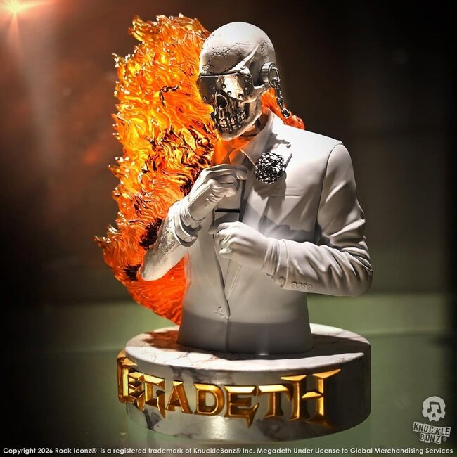 Megadeth 3D-Vinylstatue, letztes Studioalbum, 15 cm