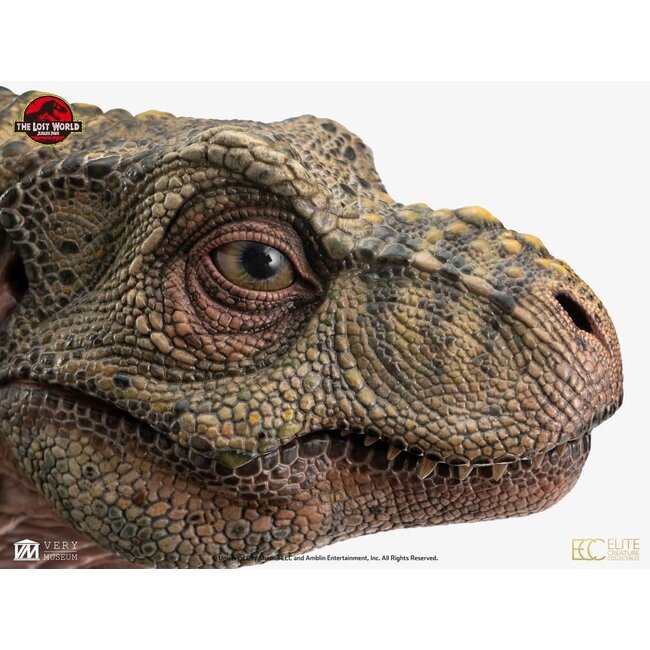 Die verlorene Welt: Jurassic Park Replika Büste 1/1 Junior T-Rex Requisite (Reproduktion) 39 cm