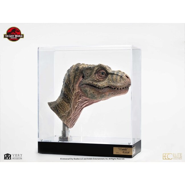 Die verlorene Welt: Jurassic Park Replika Büste 1/1 Junior T-Rex Requisite (Reproduktion) 39 cm