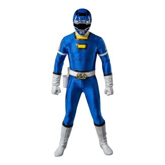 ThreeZero Power Rangers Zeo FigZero Actionfigur 1/6 Ranger III Blau 30 cm