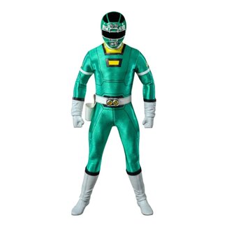 ThreeZero Power Rangers Zeo FigZero Actionfigur 1/6 Ranger IV Grün 30 cm