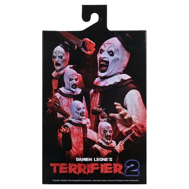 Terrifier 2 Ultimate Actionfigur Art der Clown (blutbespritzt) 18 cm