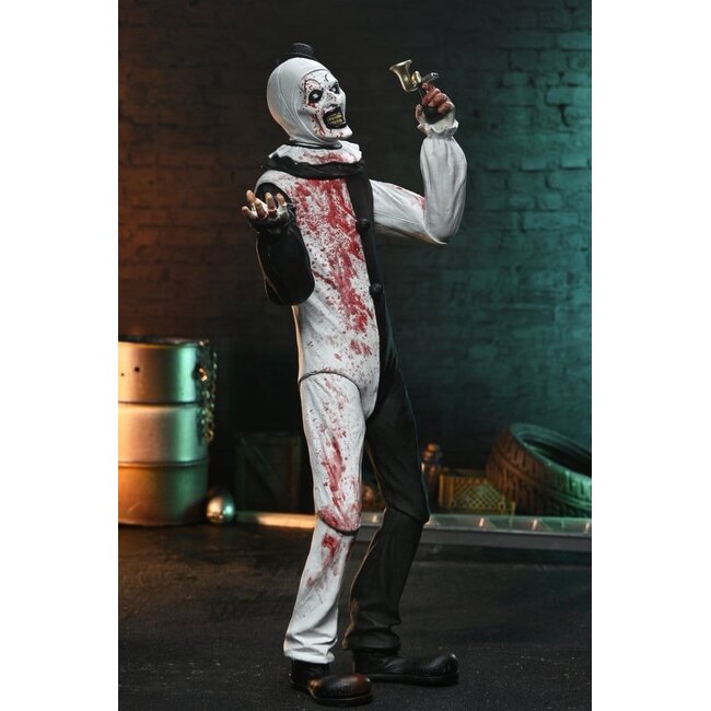 Terrifier 2 Ultimate Actionfigur Art der Clown (blutbespritzt) 18 cm