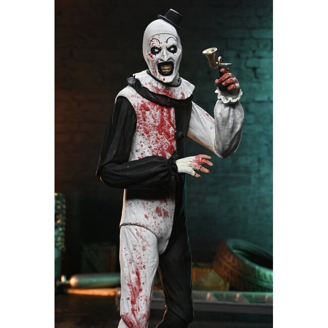 Terrifier 2 Ultimate Action Figure Art the Clown (Blood Splattered) 18 cm
