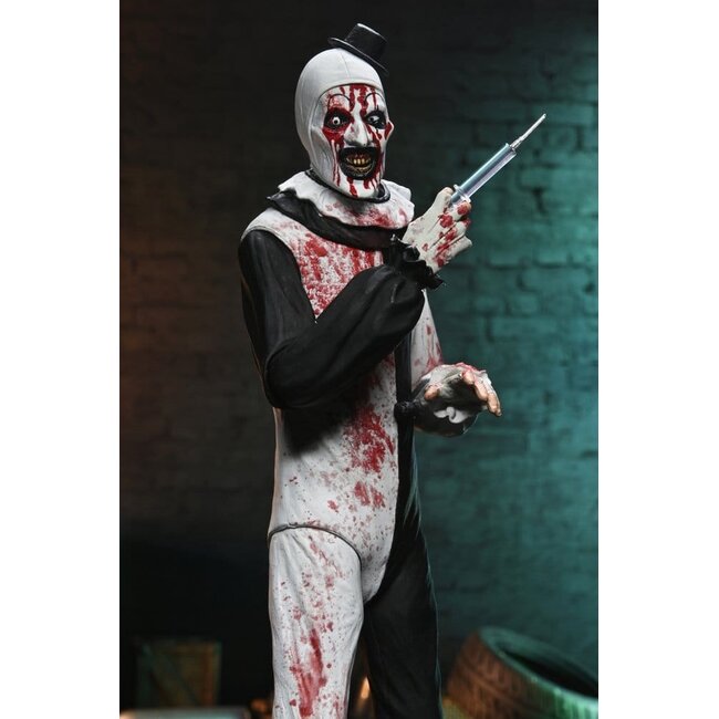 Terrifier 2 Ultimate Action Figure Art the Clown (Blood Splattered) 18 cm