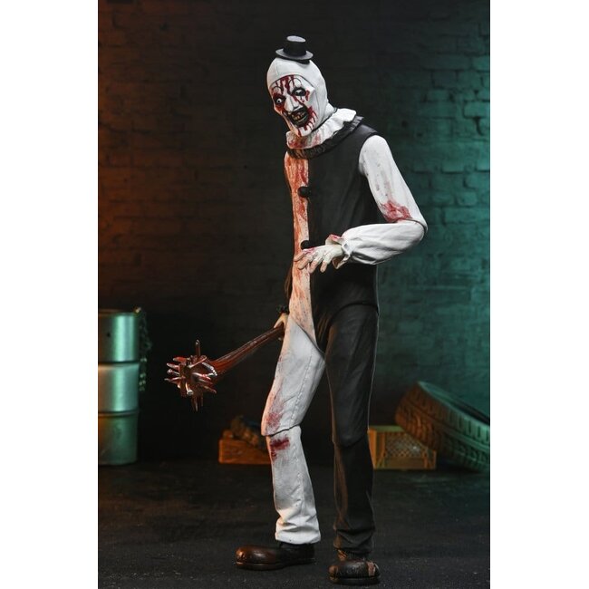 Terrifier 2 Ultimate Actionfigur Art der Clown (blutbespritzt) 18 cm