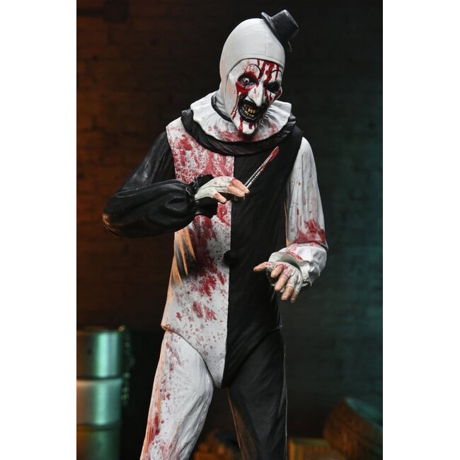 Terrifier 2 Ultimate Action Figure Art the Clown (Blood Splattered) 18 cm