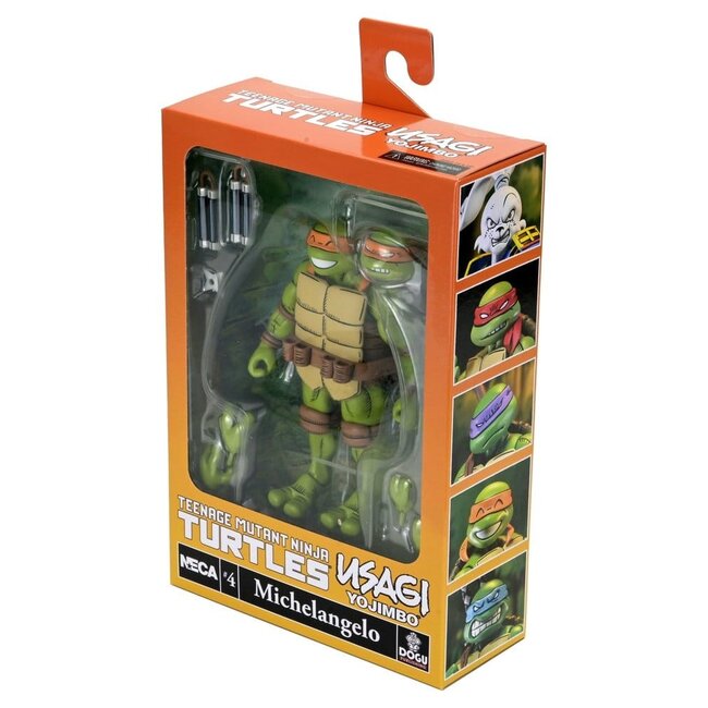 Teenage Mutant Ninja Turtles x Usagi Yojimbo Ultimate Action Figure Michelangelo 18 cm