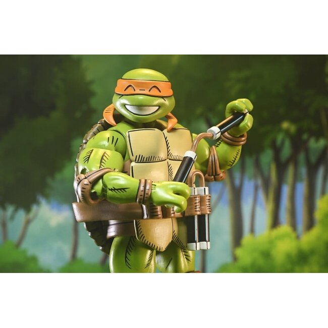Teenage Mutant Ninja Turtles x Usagi Yojimbo Ultimate Action Figure Michelangelo 18 cm