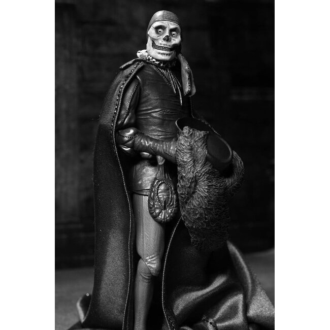 Das Phantom der Oper (1925) – Ultimative Actionfigur – Die Maske des Roten Todes (Schwarzweiß) – 18 cm