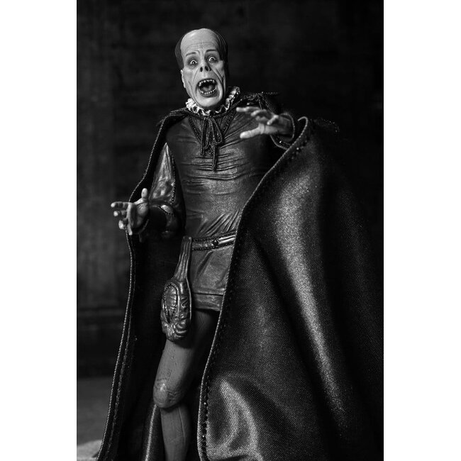 Das Phantom der Oper (1925) – Ultimative Actionfigur – Die Maske des Roten Todes (Schwarzweiß) – 18 cm