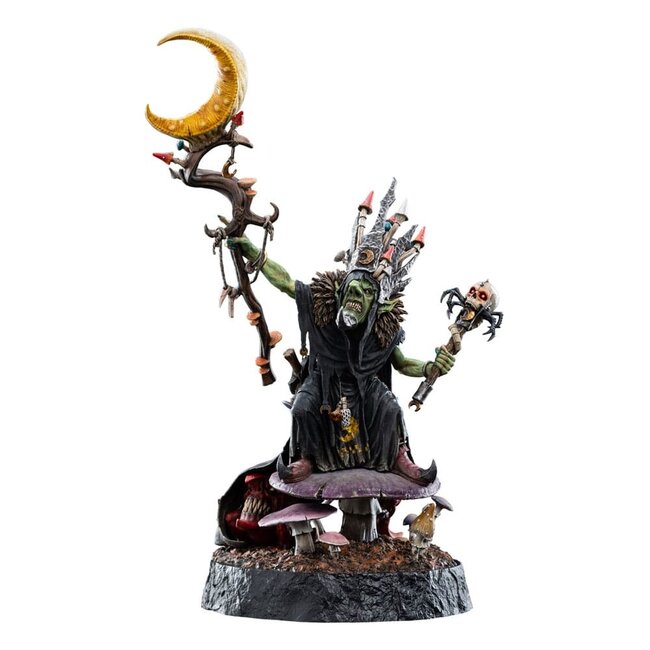 Warhammer: Age of Sigmar Standbeeld 1/6 Skragrott de Loonking Limited Edition 41 cm