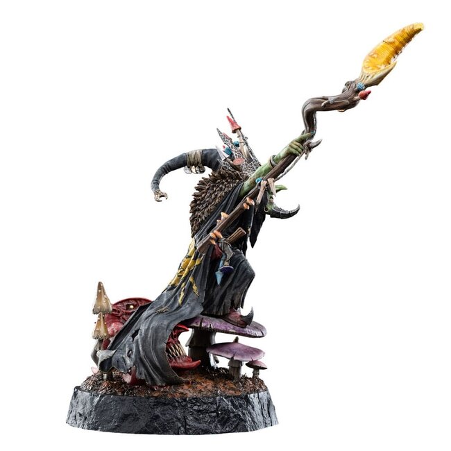 Warhammer: Age of Sigmar Standbeeld 1/6 Skragrott de Loonking Limited Edition 41 cm